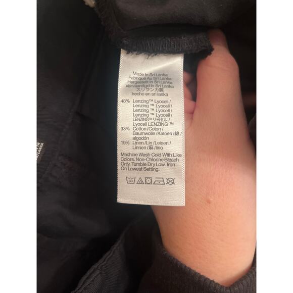 Madewell ‘The Harlow’ Wide-Leg Pant, Size 12 - Picture 8 of 8